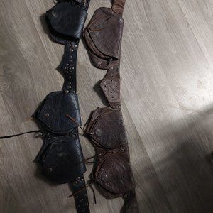 Leather utility belt